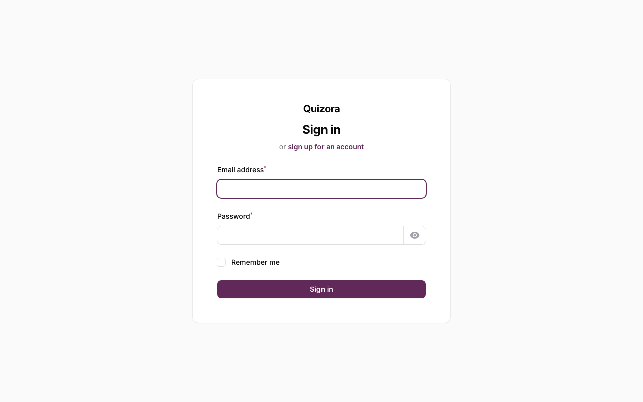 Creator Login